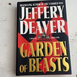 [ Jeffery Deaver Garden of Beasts Hardcover Book ]